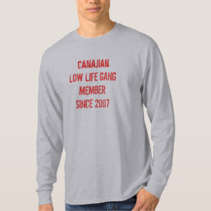 2007年以来のcanajian低い生命集団のメンバー tシャツ