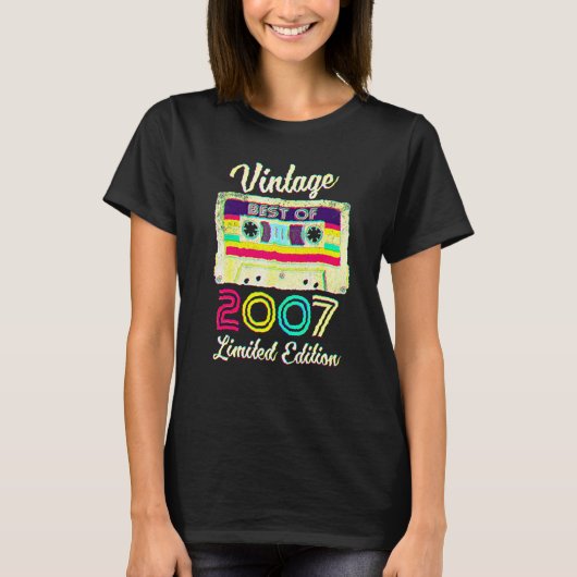 2007年製ヴィンテージ 15歳の誕生日 Tシャツ (正面)