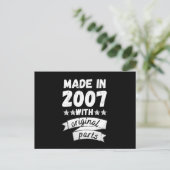 2007年製造の純正部品使用 ポストカード (スタンド正面)