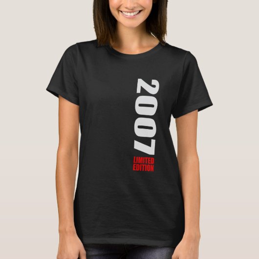 2007年限定版18回目誕生日 Tシャツ (正面)