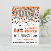 2007年高等学校大学懇親会招待状 招待状 (スタンド正面)