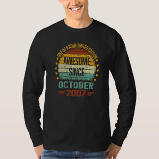 2007年10月生まれの15歳 すごい Tシャツ