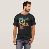 2007年10月15日素晴らし誕生から15歳 Tシャツ (正面フル)
