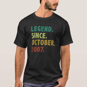 2007年10月15日誕生以来15歳の伝説 Tシャツ