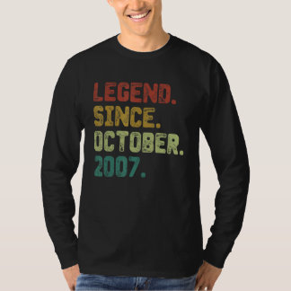 2007年10月15日誕生以来15歳の伝説 Tシャツ
