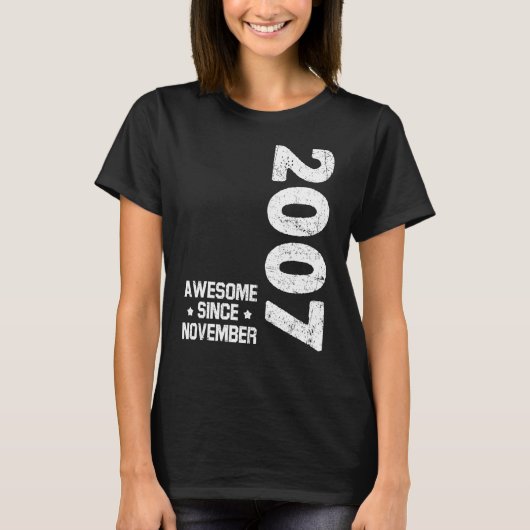 2007年11月15日素晴らしBirから15歳 Tシャツ (正面)