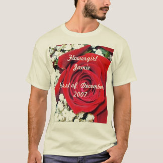 、2007年12月のFlowergirl JaimeFirstは上がりました Tシャツ