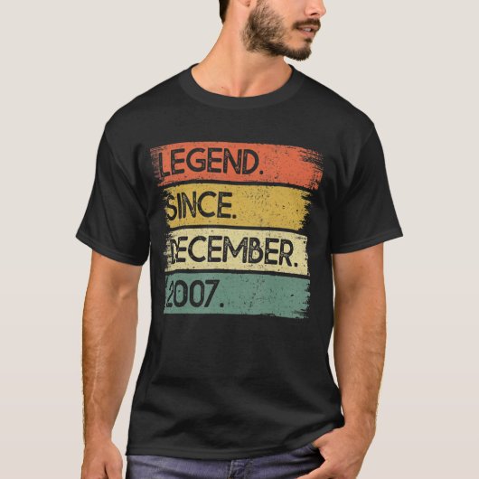 2007年12月15日誕生日伝説15 Tシャツ (正面)