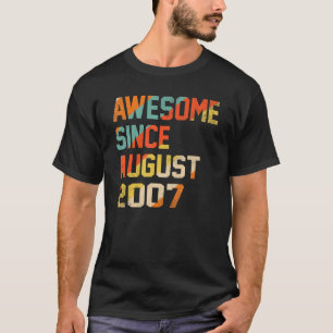 2007年15おもしろい歳威厳がある15歳 Tシャツ