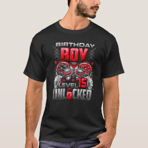 2007年15誕生日以素晴らし降のレベル15のロック解除 Tシャツ