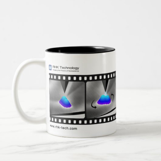 2007年4月- RHKの技術: 月のイメージ ツートーンマグカップ (左)