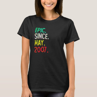2007年5月以来のエピック 15歳の誕生日 Tシャツ
