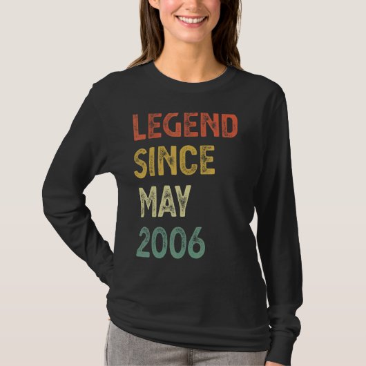 2007年5月15誕生日B以来15歳の伝説 Tシャツ (正面)