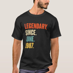 2007年6月15歳15誕生以来の伝説 Tシャツ