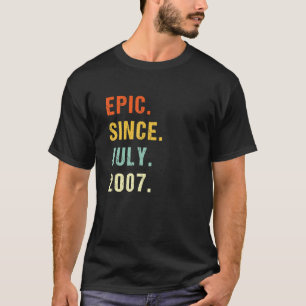 2007年7月以来15誕生日叙事詩15歳Re Tシャツ