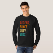 2007年7月15日誕生日伝説15歳 Tシャツ (正面フル)