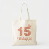 2007年7素晴らし月15誕生日以来15歳 トートバッグ (正面)