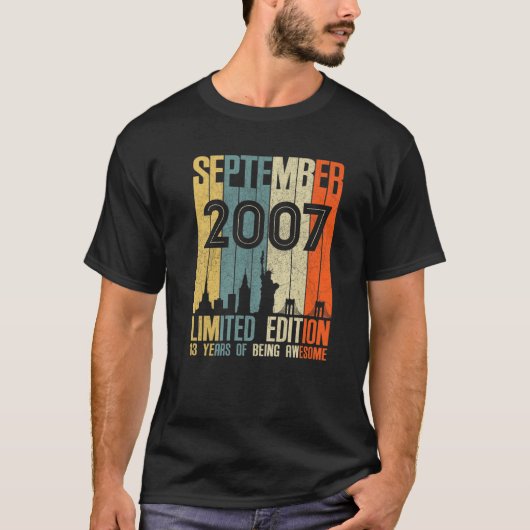 2007年9月T 13歳2007年誕生日ギフト Tシャツ (正面)