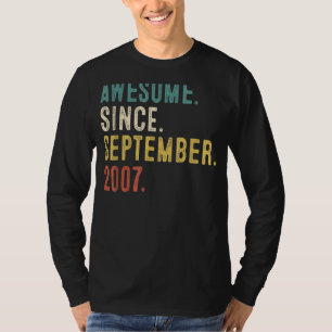 2007年9素晴らし月15日Biから15歳 Tシャツ
