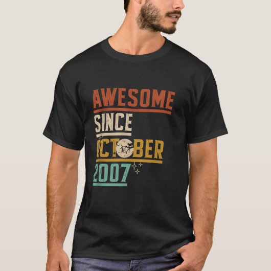 2007素晴らし年10月以来ムーンキャットこうもり不気味ハル Tシャツ (正面)