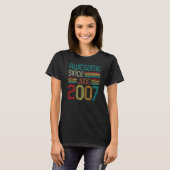 2007素晴らし年6月ヴィンテージ15歳15歳 Tシャツ (正面フル)