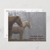 20071221_0021_r1, Rawhide RanchNashville, Indiana ポストカード (正面/裏面)