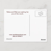 20071221_0021_r1, Rawhide RanchNashville, Indiana ポストカード (裏面)