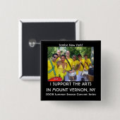 2008の夏の微風コンサートシリーズ 缶バッジ (正面&裏面)