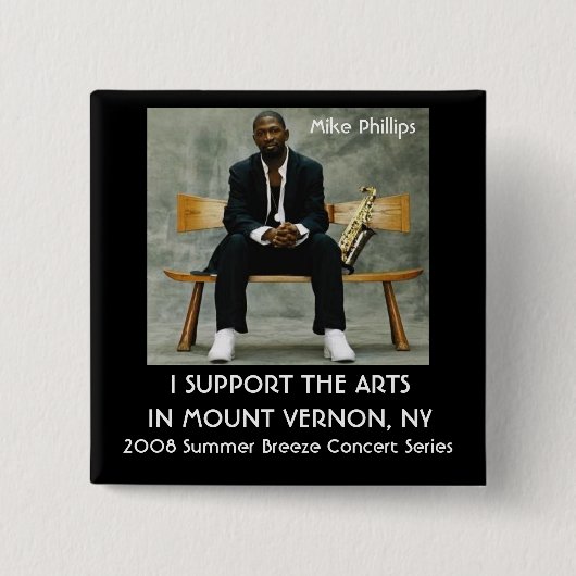 2008の夏の微風コンサートシリーズ 缶バッジ (正面)