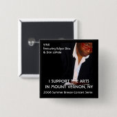 2008の夏の微風コンサートシリーズ 缶バッジ (正面&裏面)