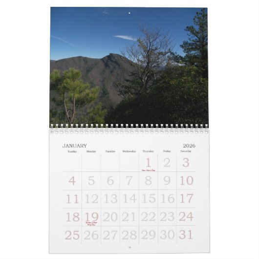 2008の景色のカレンダー カレンダー (1月 2026)