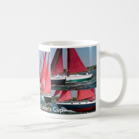 2008の石造りの馬の建築者のコップ コーヒーマグカップ (右)