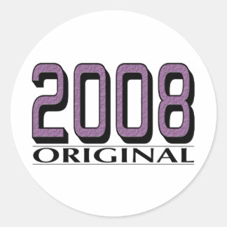 2008オリジナル ラウンドシール