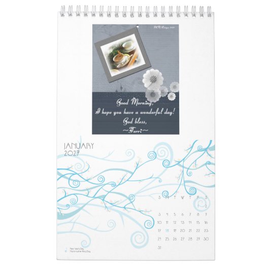 2008カレンダー カレンダー (1月 2027)