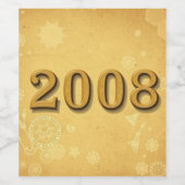 2008ワインラベル ワインラベル (シングルラベル)