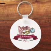 2008会議ロゴ キーホルダー (正面)