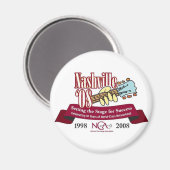 2008会議ロゴ マグネット (正面/裏面)