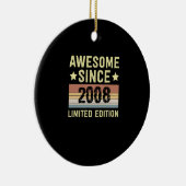 2008年からスゴイ誕生日 セラミックオーナメント (右)