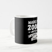 2008年に製造されたオリジナル部品 コーヒーマグカップ (正面左)