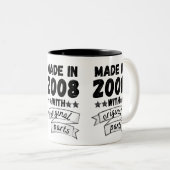 2008年に製造されたオリジナル部品 ツートーンマグカップ (正面右)