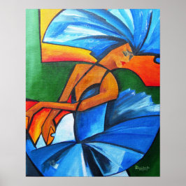 2008年に青で踊る ポスター