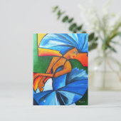 2008年に青で踊る ポストカード (スタンド正面)