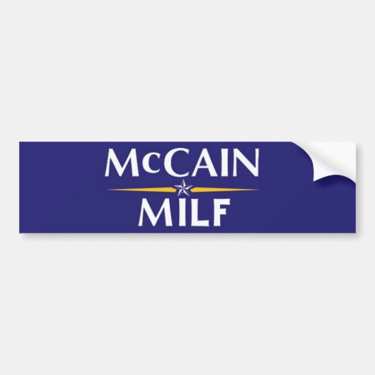 2008年にMcCainのための投票! バンパーステッカー (正面)