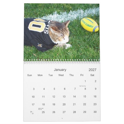 2008年のエマのカレンダー カレンダー (1月 2027)