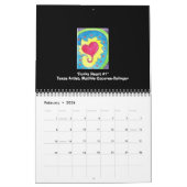 2008年のカレンダーモダンのファインアート カレンダー (2月 2026)