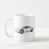 2008年のコルベット: スポーツ・カー: 白い終わり: コーヒーマグカップ (左)