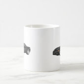 2008年のコルベット: スポーツ・カー: 黒い終わり コーヒーマグカップ (中央)