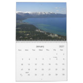 2008年のタホ湖のカレンダー カレンダー (1月 2027)