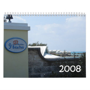 2008年のバミューダ島Calendar_FINAL カレンダー