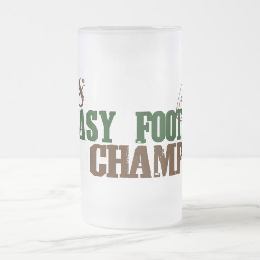 2008年のファンタジーのフットボールのチャンピオン フロストグラスビールジョッキ (中央)